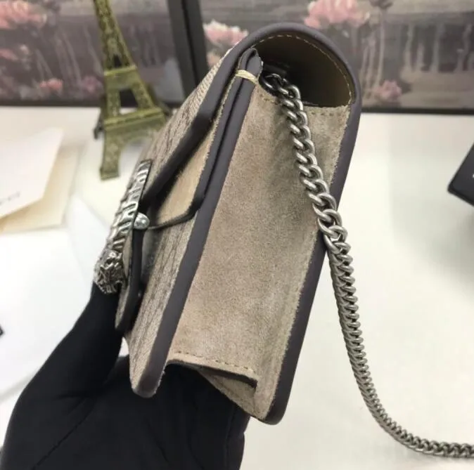 2021 미니 패션 정품 가죽 여성 어깨 가방 편지 핸드백 변경 지갑 클래식 여성 crossbody 저녁 가방 상자 476432