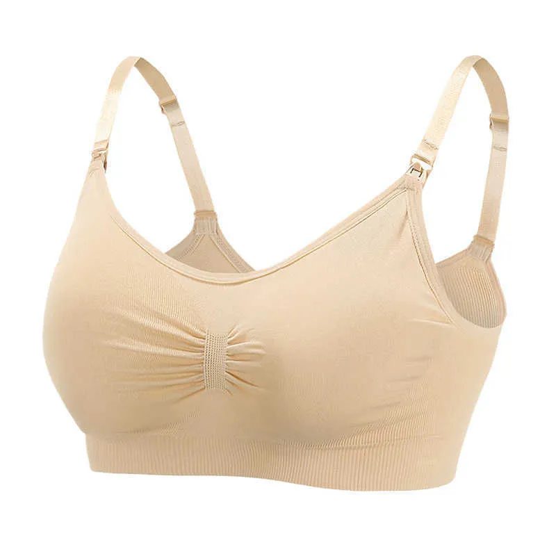 Nursing Bra Without Bones Maternity Bras Pregnancy Clothes Prevent Sagging  Breastfeeding Women Breathable Lactancia Feeding Bras Y0925 From  Mengqiqi05, $11.62