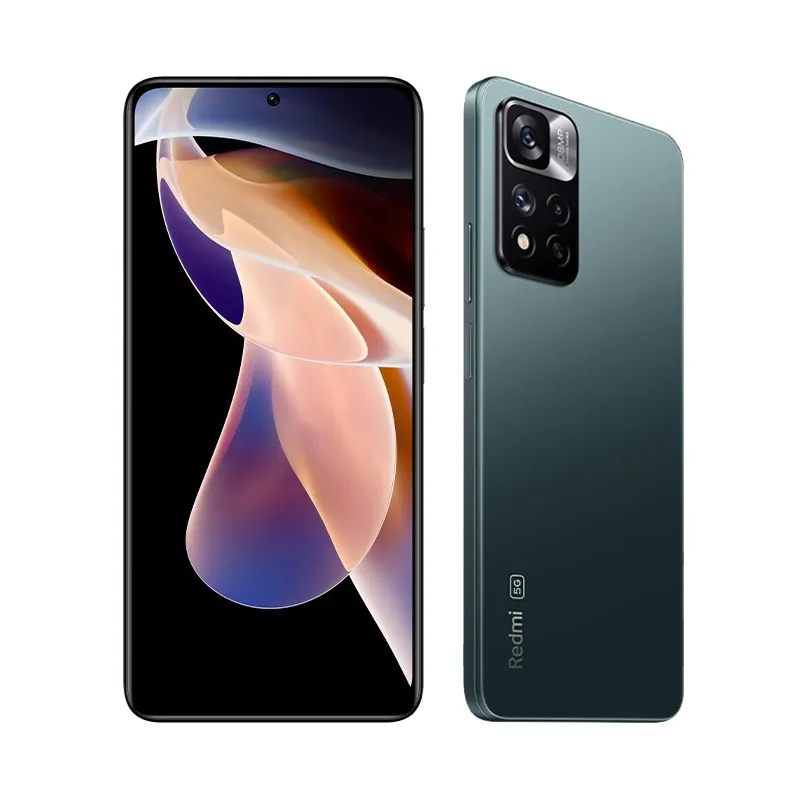 Originele Xiaomi Redmi Note 11 Pro+ Plus 5G mobiele telefoon 6GB RAM 128GB ROM Octa Core MTK Dimensity 920 Android 6.67" Volledig scherm 108MP NFC Vingerafdruk-ID Slimme mobiele telefoon