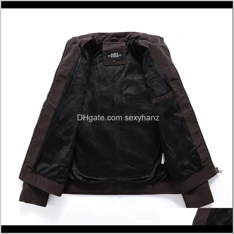 autumn winter men`s leather jacket casual fashion stand collar motorcycle jacket men slim pu leather coats
