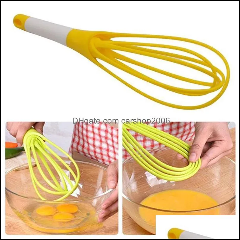 Multifunction Whisk Mixer for Eggs Cream Baking Flour Stirrer Hand Food Grade Plastic Egg Beaters Kitchen Cooking Tools HWE9337