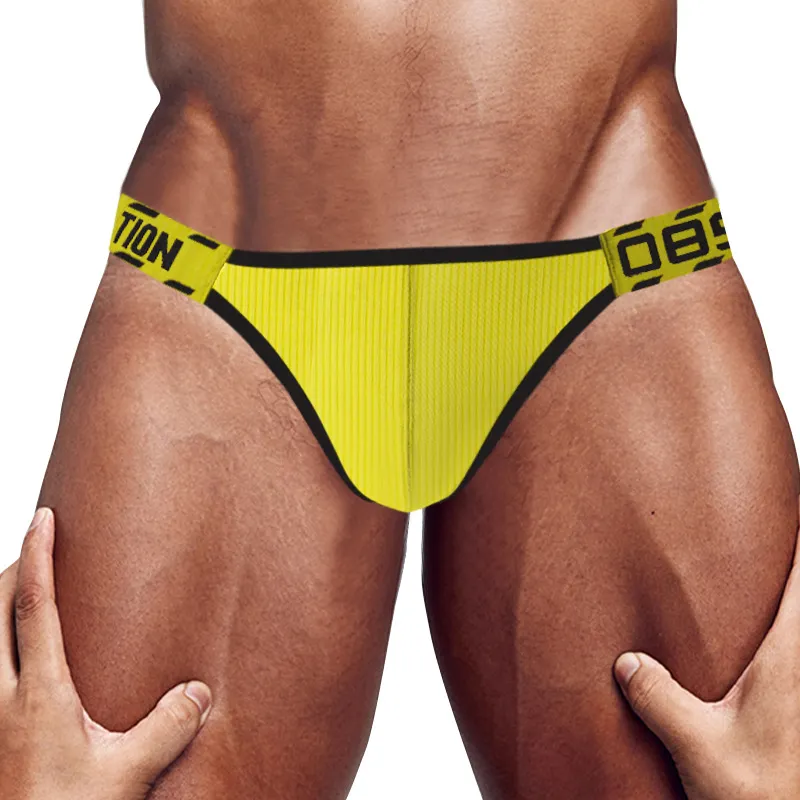 Nova cueca sexy masculina de algodão cueca masculina respirável Jockstrap calcinha masculina para biquíni gay roupa íntima masculina Slip Homme