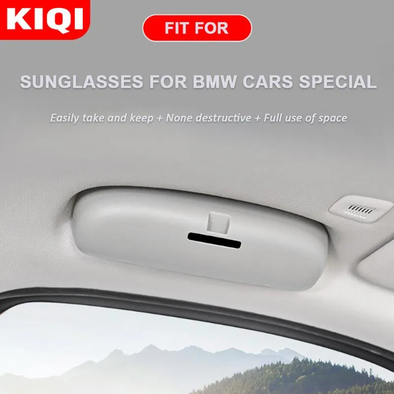 Other Interior Accessories KIQI Auto Glasses Case For 5 Series F10 F11 F16 F18 2013 - 2021 Car Sunglasses Holder Box Replacement Parts