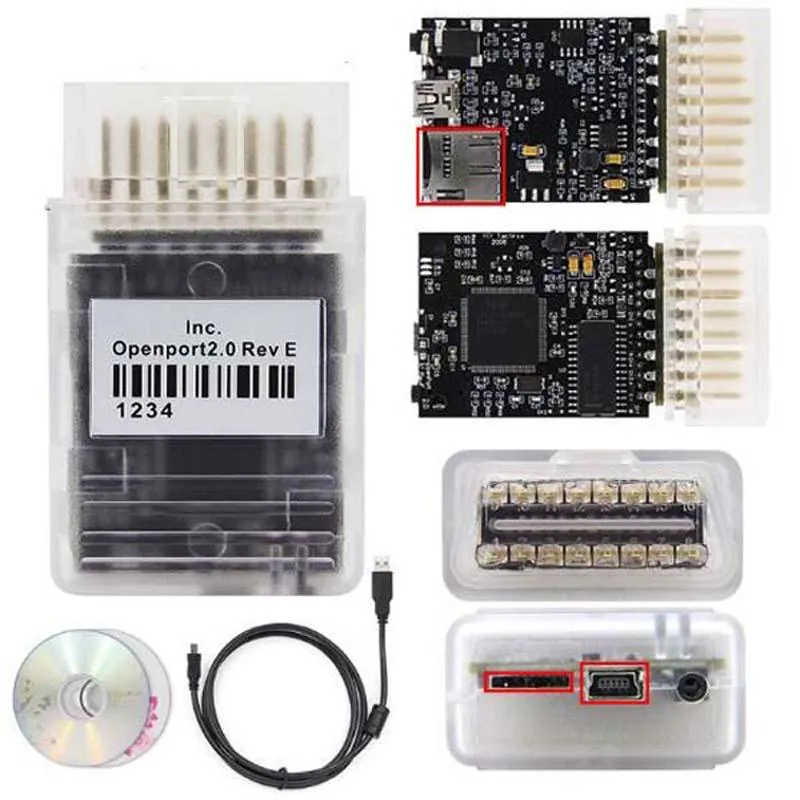 코드 독자 스캔 도구 Tactrix OpenPort 2.0 ECU 플래시 칩 Toyta OBD2 스캐너 jlr SDD OBD 2 자동차 진단 자동 도구를위한 오픈 포트