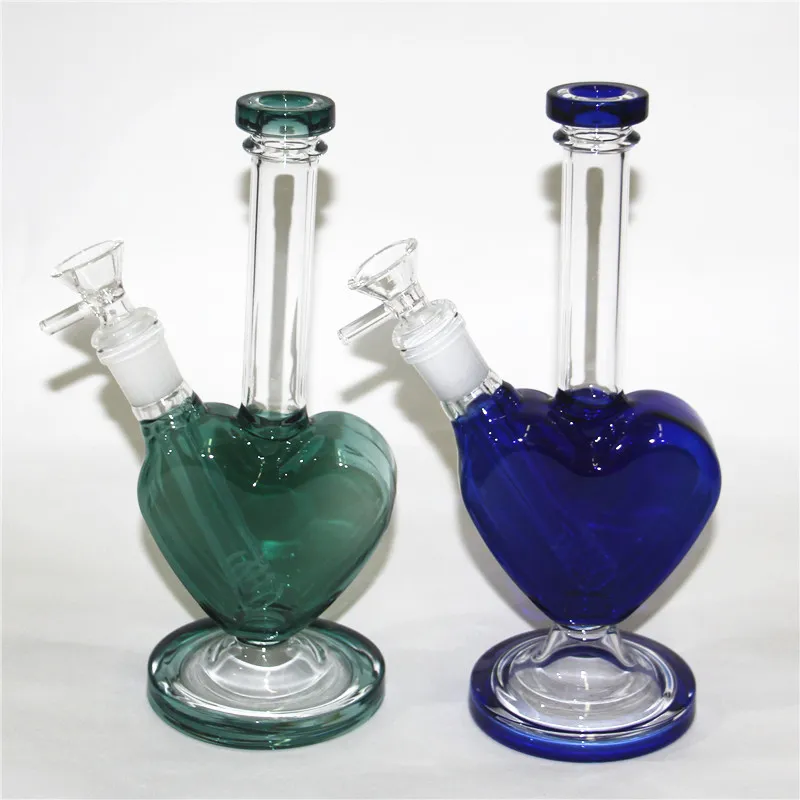 9 -calowy szklany zlewki rurki wodne z 14 mm żeńskie szklane szklane platformy olejne bąbelkowe rurę popiołu łapacz popiołu