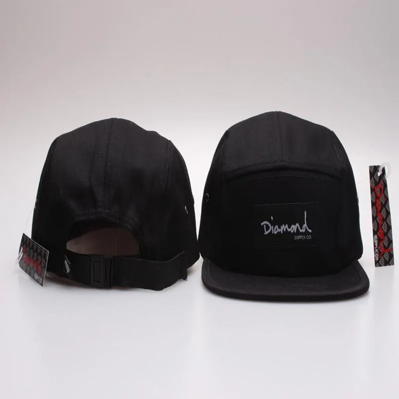 Diamonds Supply Co 5 панель камуфляжа леопарда Brim Brim Brimback Baseball Capback Caps Gorras Bones Летние шляпы для мужчин Женщины целые 3301