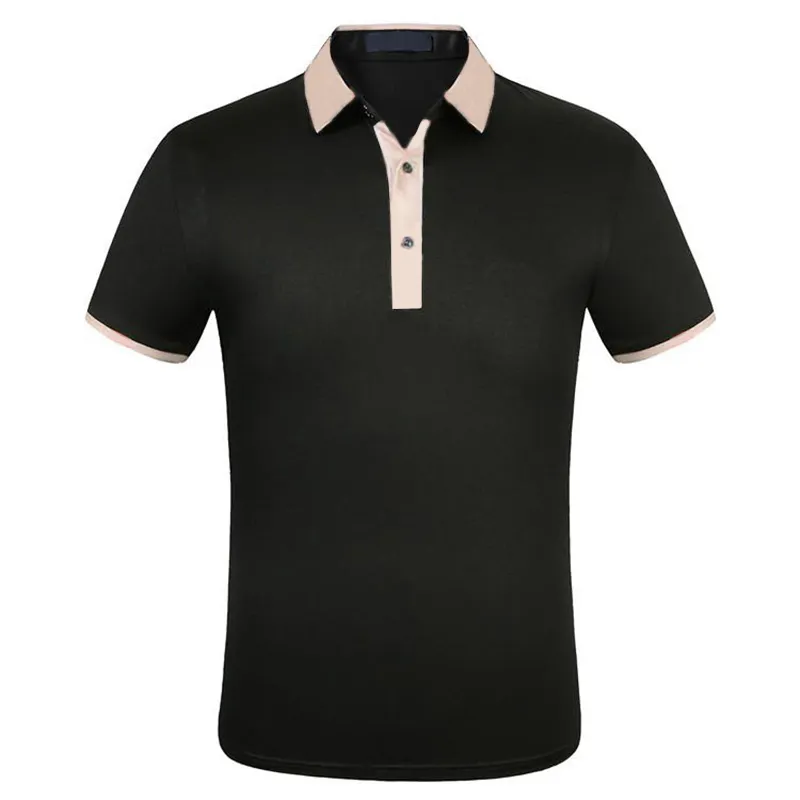 men's casual shirts polo shirt short-sleeved casual T-shirt fashion single lapel jacket sportswear jogging suit M-3XL