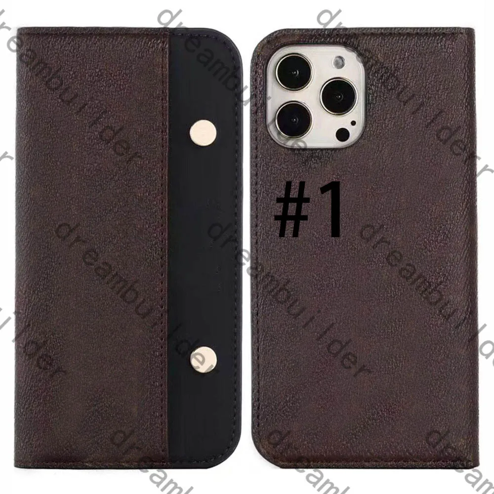 Capas de telefone da moda para iPhone 13 Pro max 12 11 11Pro XR XSMAX concha de couro Multifuncional pacote de cartão de armazenamento carteira capa