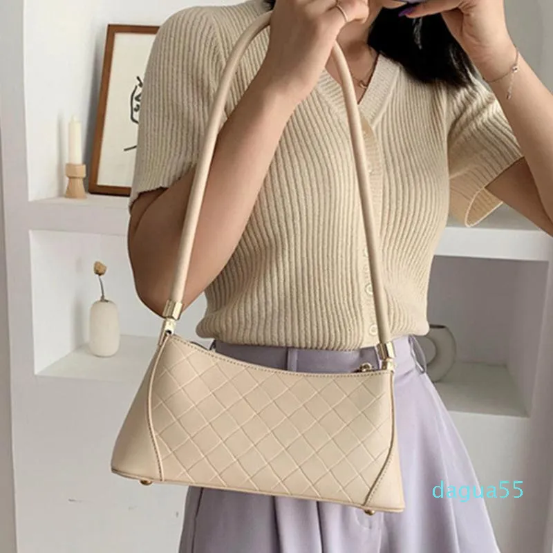 Fashion White Sholder Bag Women Sac A Main 2020 Femme Summer Bag Shopper in pelle per ragazze Single Shoulder Korea Style