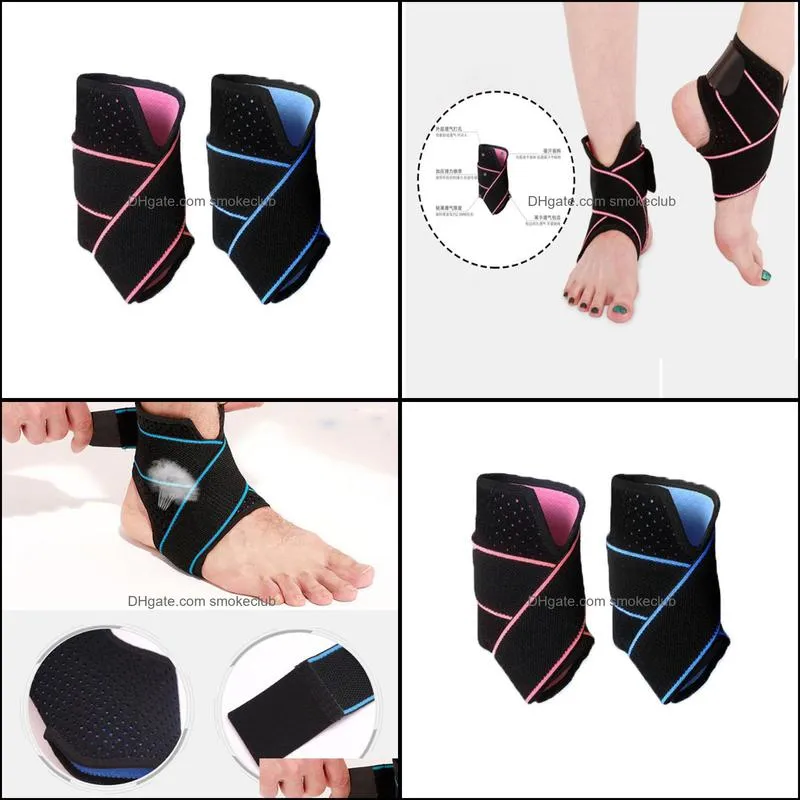 Ankle Support Summer Outdoor Basketball Fitness Sports Protector Breathable Joint Fixation Belt