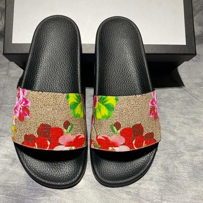 Classics Sandal Slipper Slide Sandal Floral Brocade Womenmen Shoes
