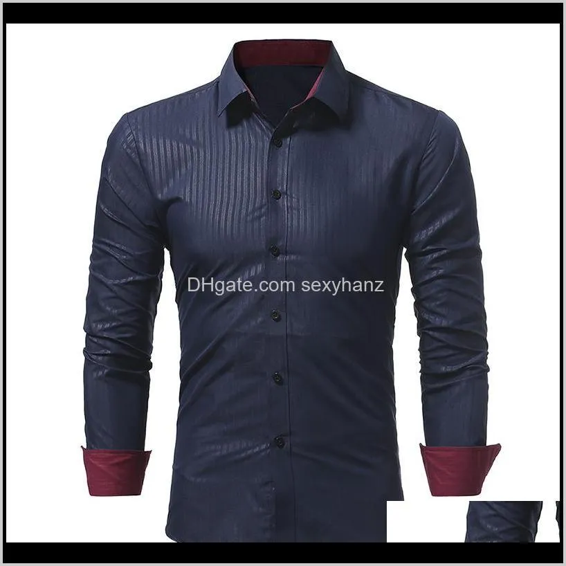 mens shirts formal italian dress designer shirts regular fit solid striped formal business casual