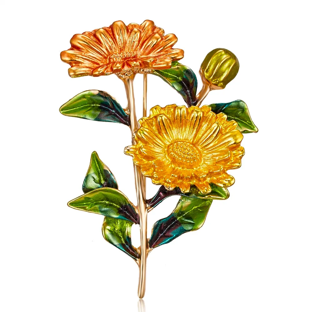 Handgefertigte Retro-Häkel-Sonnenblume für Frauen Mädchen Abschlussfeier Vaterta Handgefertigte Retro-Häkel-Sonnenblume für Frauen Mädchen Abschlussfeier Vaterta