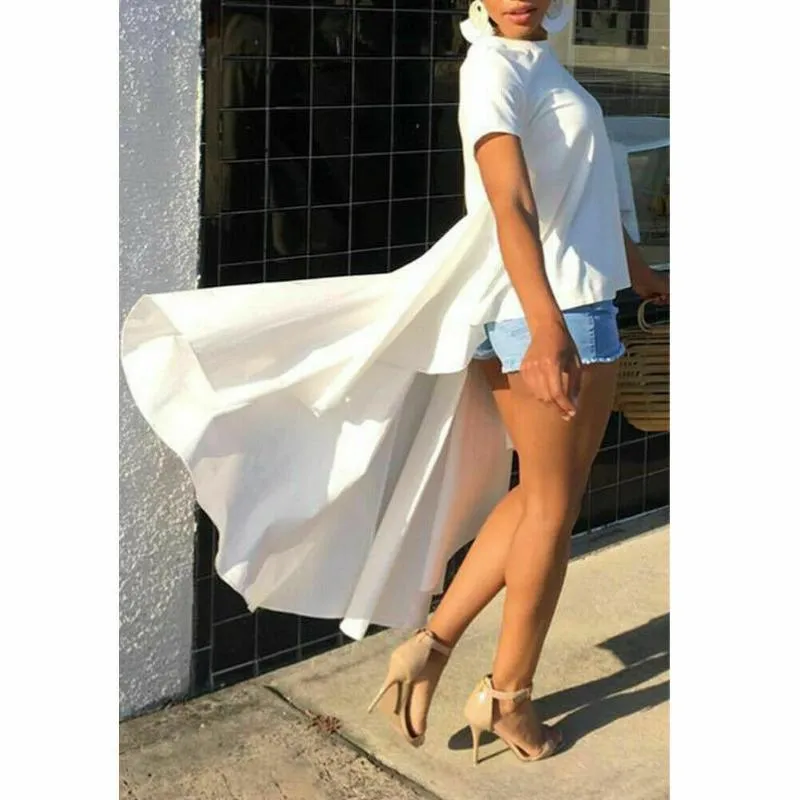 high low summer tops