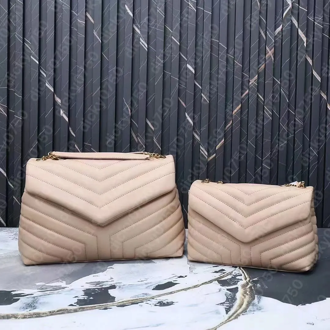 Torby od projektantów Torebka z prawdziwej skóry Torba listonoszka z łańcuszkiem Luksusowa torebka od projektanta Crossbody na ramię Kobiety dicky0750 fashion lady Łańcuchy torebki Skóra bydlęca Kopertówka