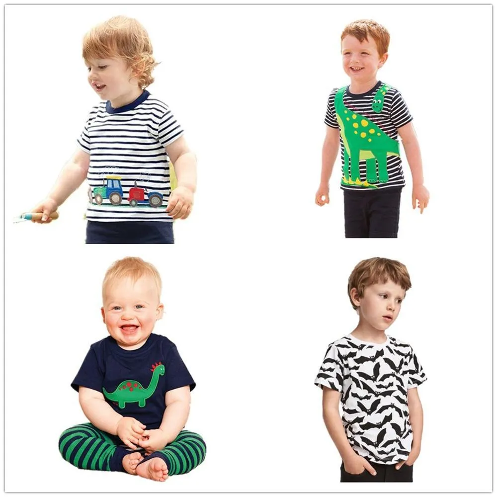 T-shirts décontractés pour bébés garçons T-shirts pour tout-petits T-shirt à manches courtes pour garçon