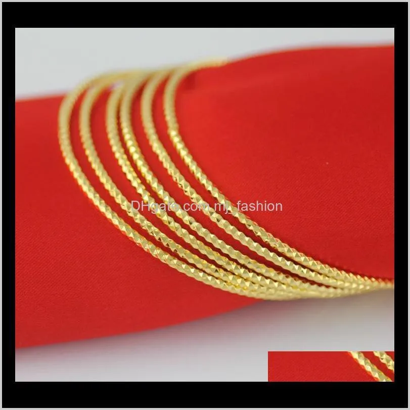 gold bracelets bangle jewelry for women girl hot sale lady bangles bracelet gift fashion jewellery wholesale shipping2379