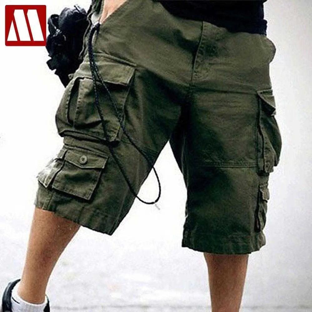 Sommer Ankunft Herren Cargo Shorts, Baumwolle Kurze Hosen Designer Camouflage Hosen 11 Farben Größe S M L XL XXL XXXL C888 T200414