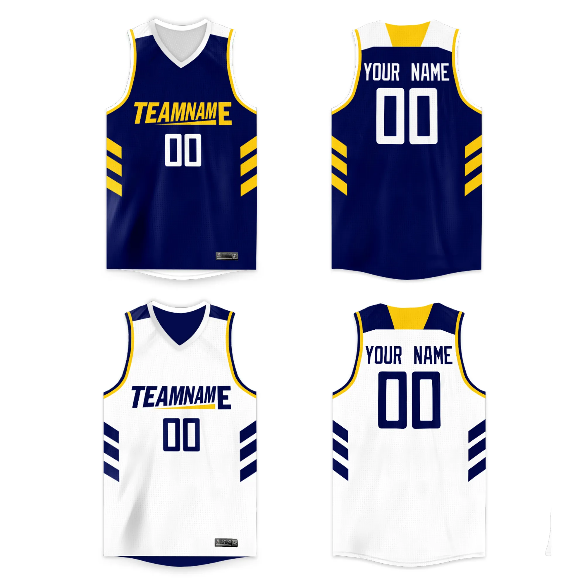 Personalized Breathable Quick Dry Basketball Jersey Custom Team Name