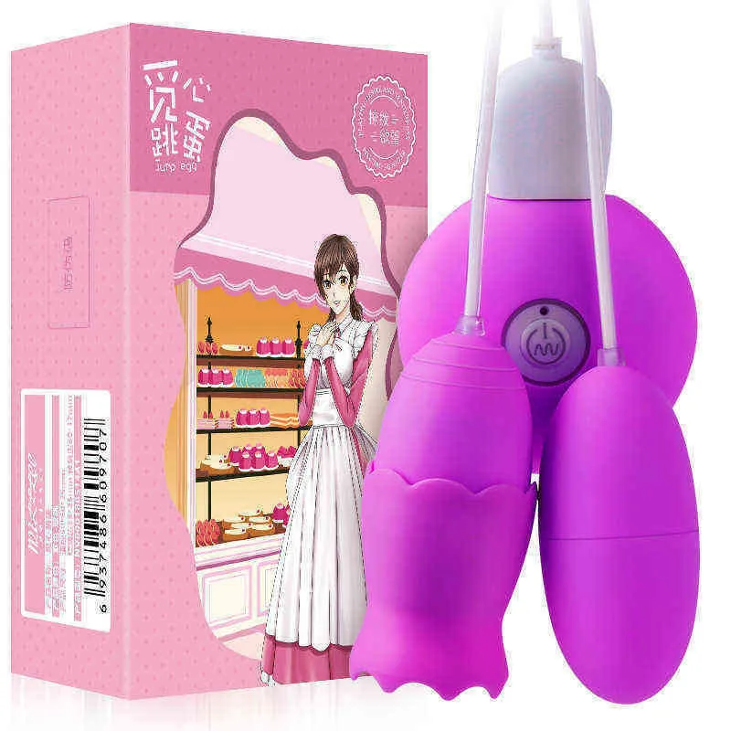 NXY Eggs aktualisierte Zungenvibratoren, 20 Modi, USB-Power, vibrierendes Ei, G-Punkt-Massage, orales Lecken, Klitoris-Stimulator, Sexspielzeug für Frauen, 1208