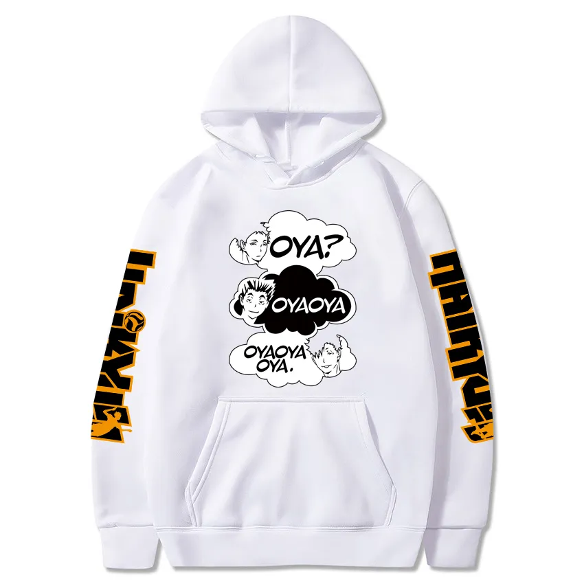 Haikyuu Oya Sweatshirt Kuroo Anime Bokuto Manga Shoyo Anime Mens