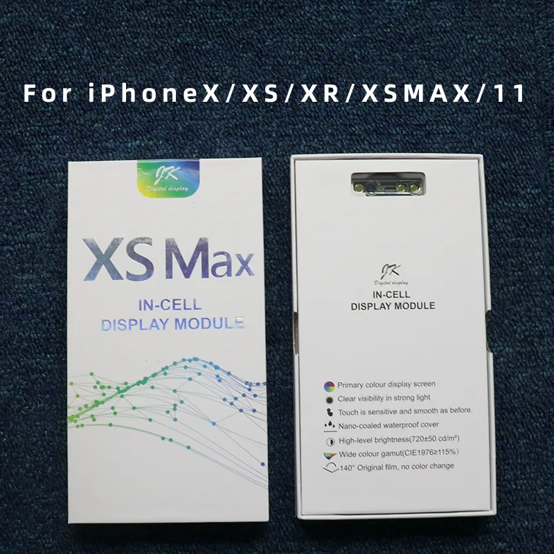 OLED LCD-skärm för iPhone X XS Max 11 Pro Max Display Touch Digitizer Assembly Replacement Parts