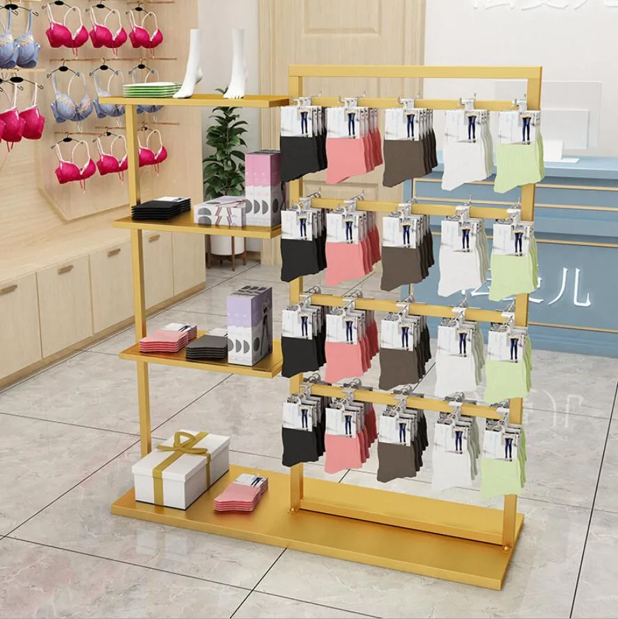 Underwear Shelf Retail Space Furniture Socks Silk Stockings