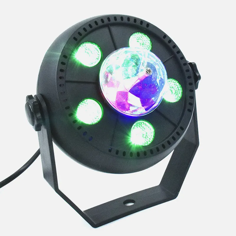 Edison2011 Stage Magic Ball DJ Par Lights z DMX Master Slave LED Flat DJ Equipment Controller