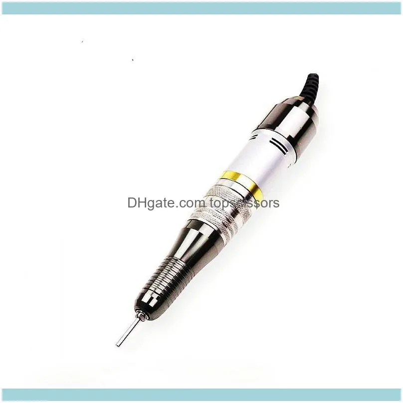 Professional Electric Nail Art Drill Pen Handle Polish Grind Machine Dril Handpiece Manicure Tool Accessories &