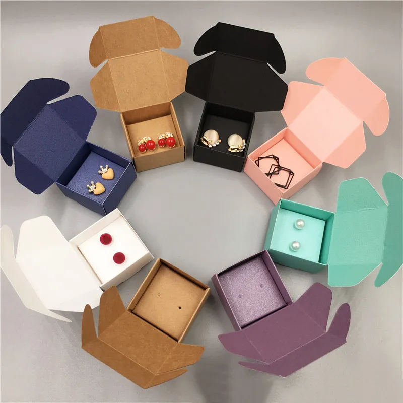 Custom Promotion Kraft Cardboard Paper Earring Packaging Box from China  manufacturer - ITIS