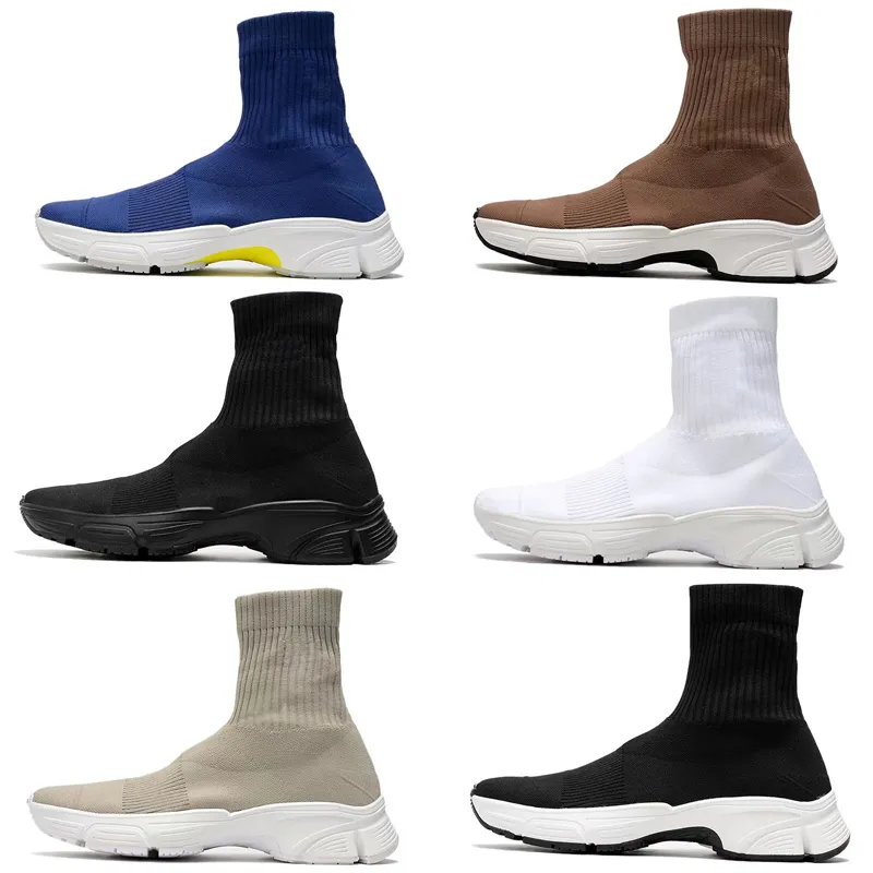Topphastighet 2021 3.0 Socks Shoes Men Womens Designer Black White Yellow Paris Sneakers Mens Women Sock Sports Shoe 35-45