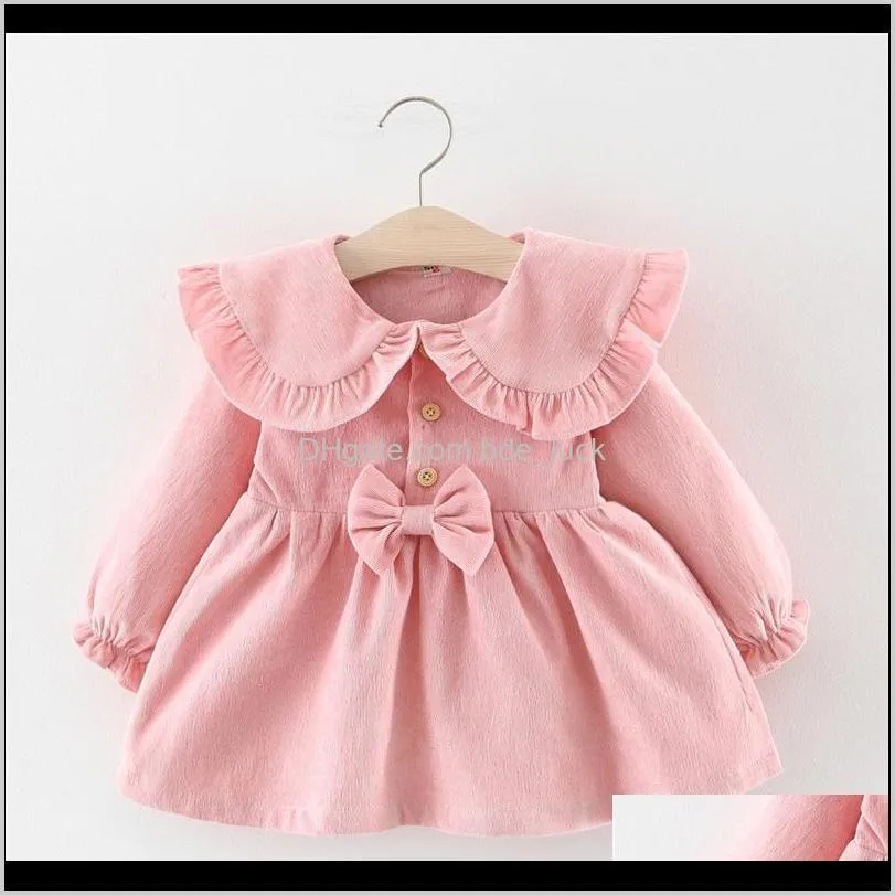 Children`s Clothing 0-1-2-3 Years Old Dress 2020 Spring New Girl Dress 8 Months Baby Korean Version Princess Female Baby