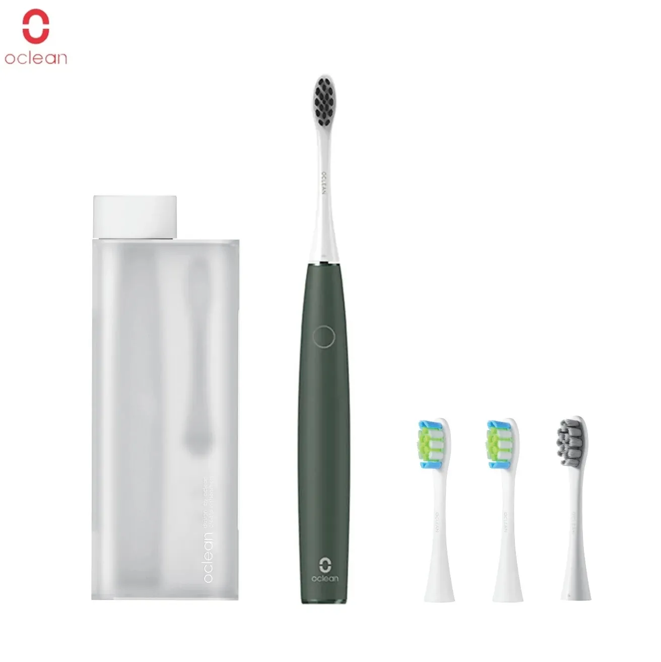 Oclean Air 2 Sonic Mut Electric Toothbrush Garnitur IPX7 Wodoodporne szybkie ładowanie 3 Tryb szczotkowania Cicha Sonic Smart Toothbrush dla dorosłych - biały