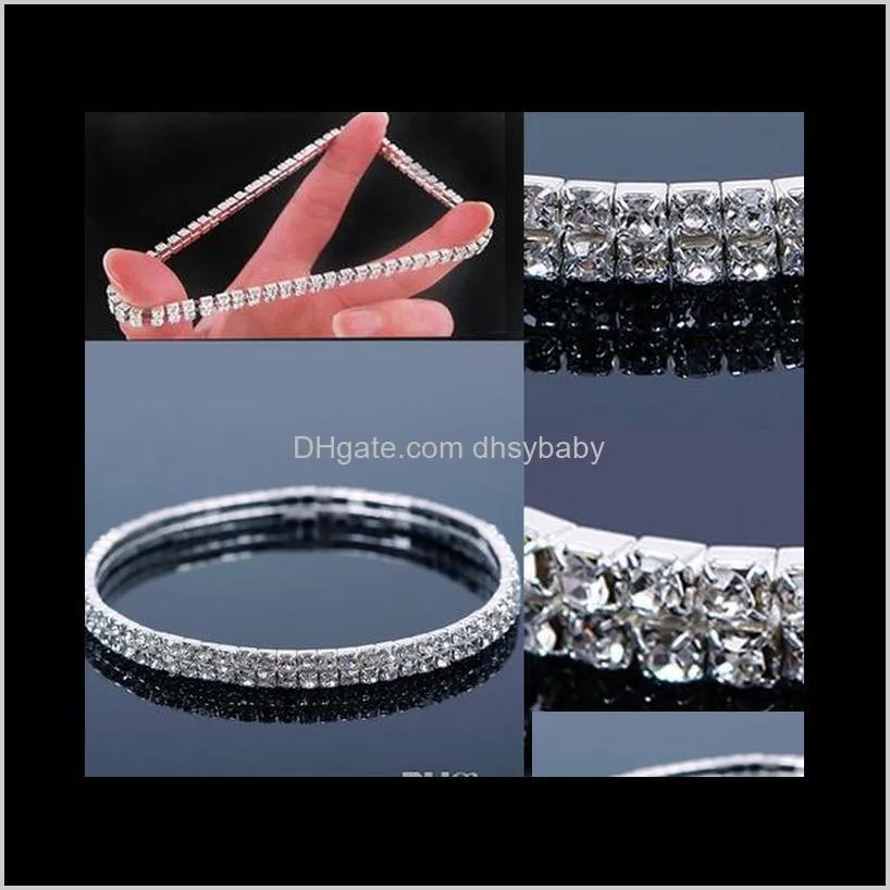 5-row five rows sparkly rhinestone anklet crystal stretch cz ankle bracelet sexy anklet wholesale bridal wedding accessories for women