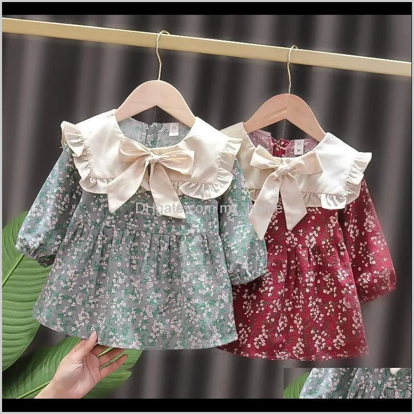 Dresses Clothing Baby Kids Maternity Drop Delivery 2021 Spring Born Girls Baby Girl Clothes Childrens Birthday Princess Ed Up For Party Ainm