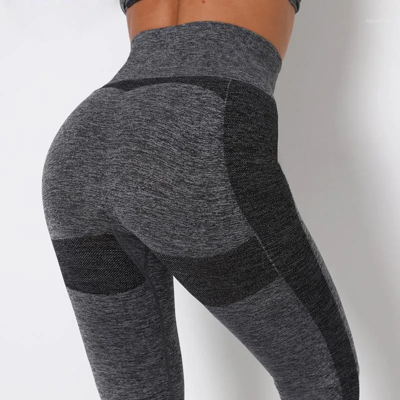 High Waist Tummy Control Seamless Gym Leggings For Running, Yoga, And Gym  Workouts With Hip Lifting And Activewear Design From Hebaohua, $17.14
