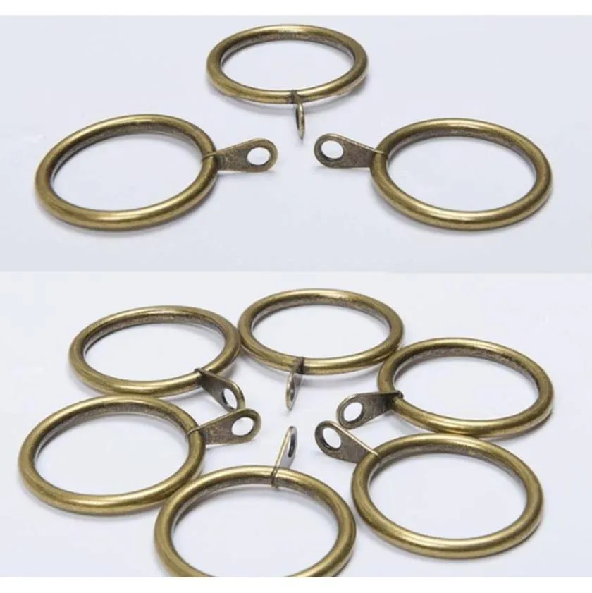 Curtain Rod Rings Window Treatments Home Textiles & Garden Decor 4 Size