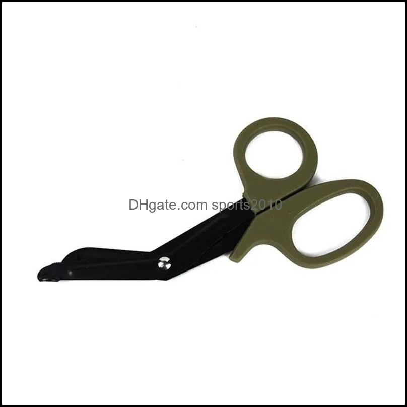 EDC gear tactical rescue scissor trauma gauze emergency first aid Shears outdoor Paramedic bandage tijera rescate