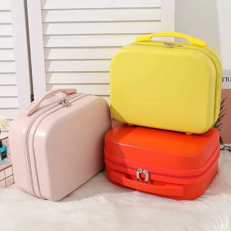 Compra Maletas De Alta Calidad Descuento De Alta Calidad De 14 Pulgadas  Mini Cabina Maleta Moda Mujeres Viajar Equipaje Barato | Entrega Rápida Y  Calidad | Es.Dhgate