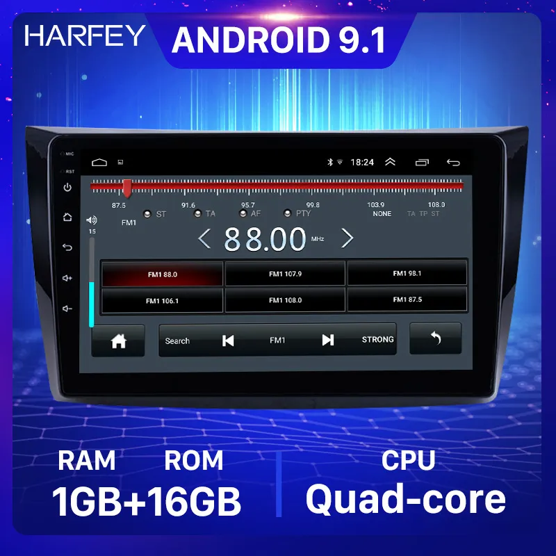 Auto DVD Multimedia-speler voor 2011-Changan ALSVIN V3 GPS Radio 9 inch Android met Bluetooth-ondersteuning CarPlay SWC
