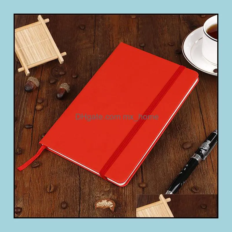 Hardcover Notebook Journal Paperback Premium Thick Paper Classic Notebook PU Leather Large Composition Book Lined 14.2*21.22cm