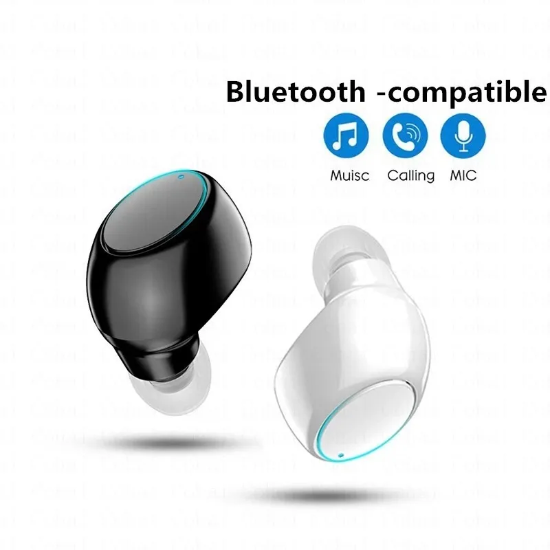 X6 Auricolari wireless Auricolari Mini 5.0 Cuffie da gioco sportive con microfono per cuffie stereo vivavoce Bluetooth Xiaomi