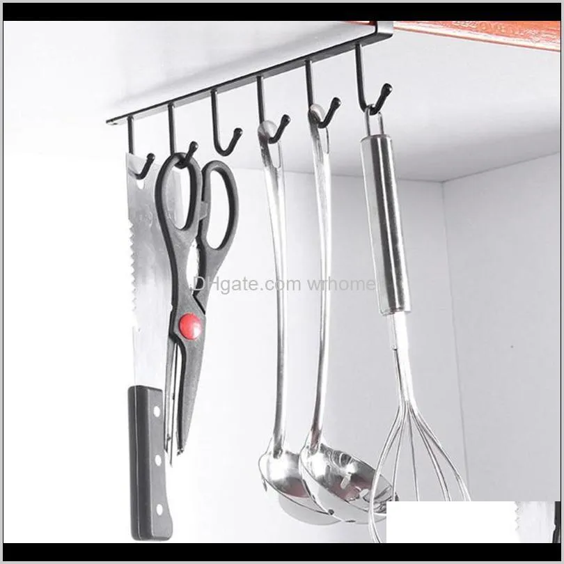  of punch storage shelf hanging cap paper shelves kitchen iron multifunction hanger - 1 piece hooks & rails