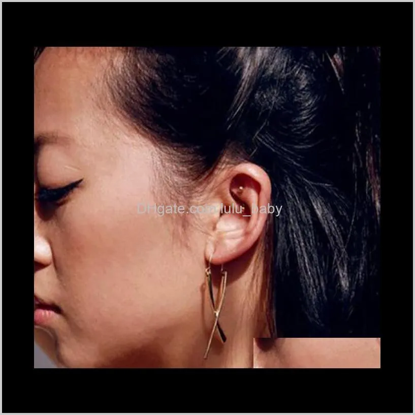 designer hip hop jewelry punk nose rings curved rod studs for eyebrow nail nose earrings wholesale hot fashion