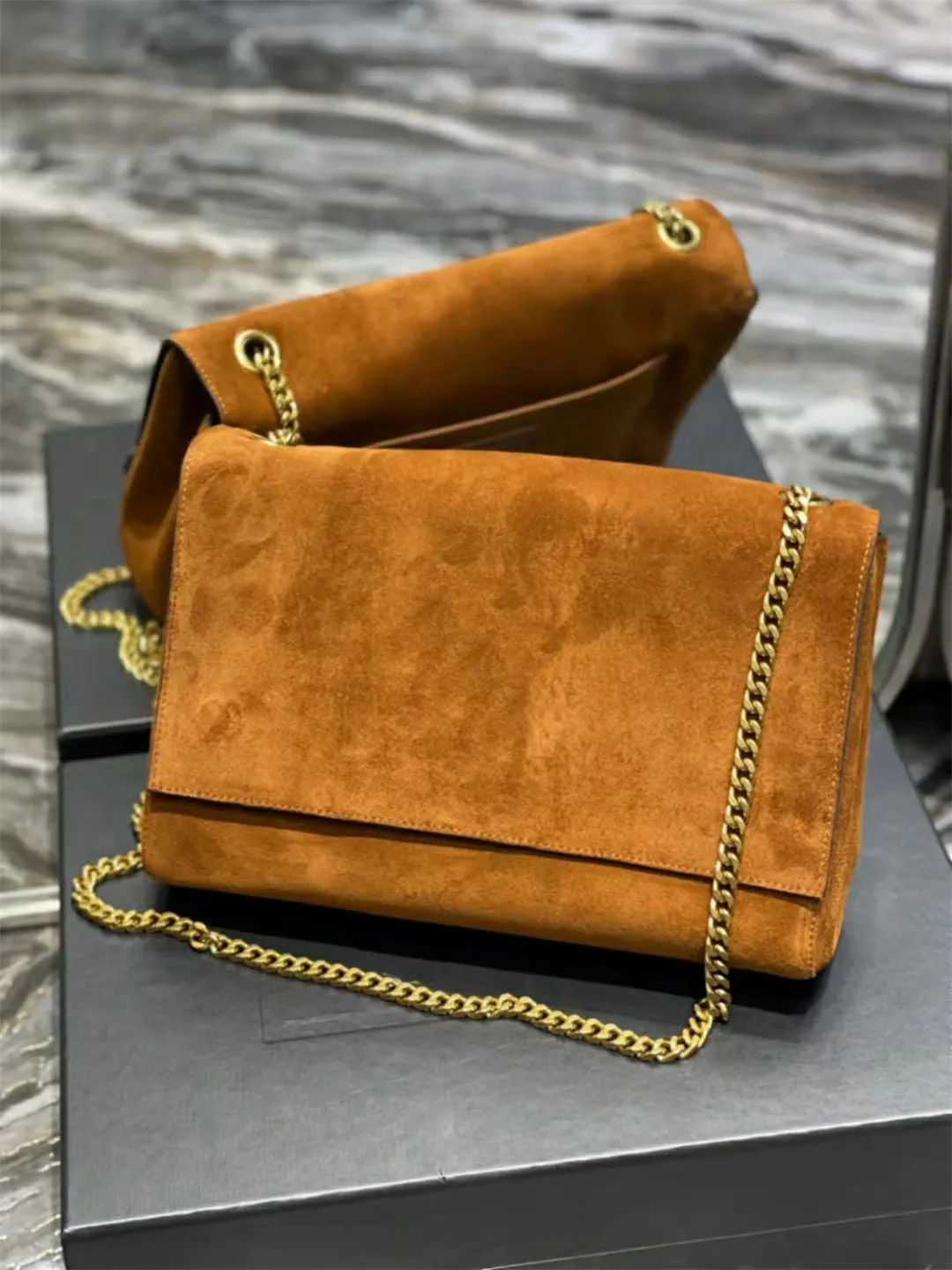 Cara - Suede Clutch Bag | Dida Ritchie