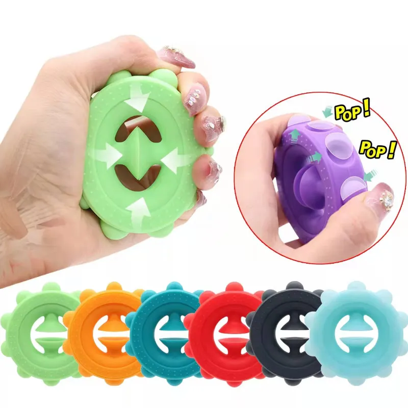 Les jouets simples de préhension de fgel soulagent la sensation agitée de jouets de gel de silice de pression