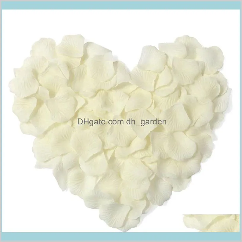 100Pcs/Lot Artificial Rose Petals for Wedding