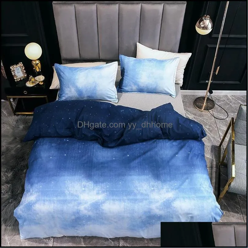 Bedding Sets Luxury Black Feather Set Soft Comforter Duvet Cover Bedspreads For Bed Linen Single Queen Quilt With Pillowcase
