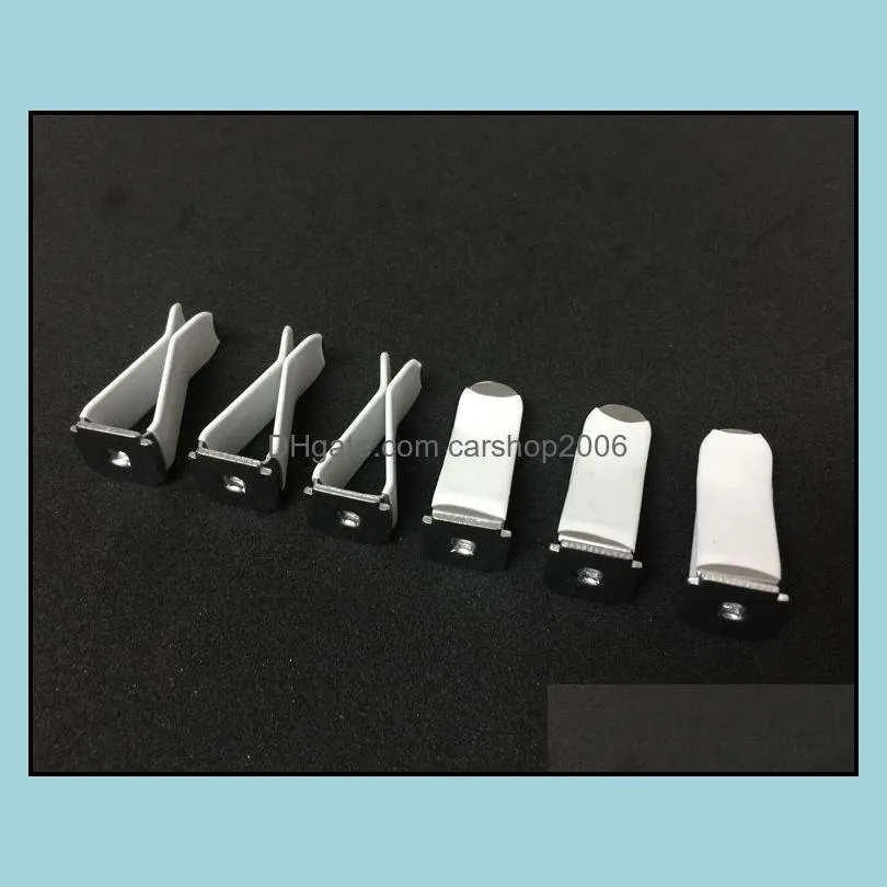 NEWAuto Outlet Clips Tools Metal White Black Color Automotive Perfume Clip Decorative Car Vents Clamps Accessories GWB11411