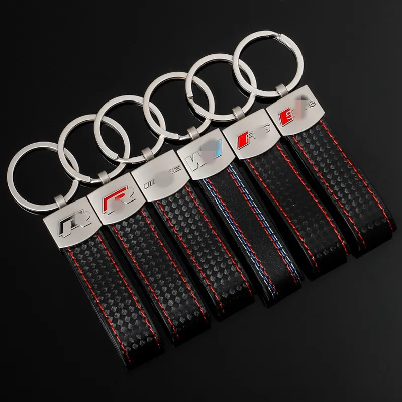 Premium Metal Leather Pride Keychain For Audi Sline, S Line, RS, BMW M  Sport, And Rline High Quality Key Holder From Findkey, $1.07